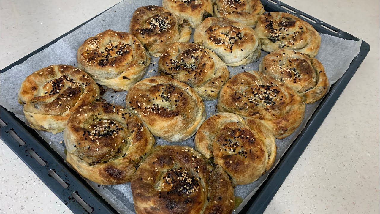 ✅ ISPANAKLI GÜL BÖREĞİ NASIL YAPILIR 💯 BÖREK TARİFLERİ #ıspanaklıbörek #börektarifleri
