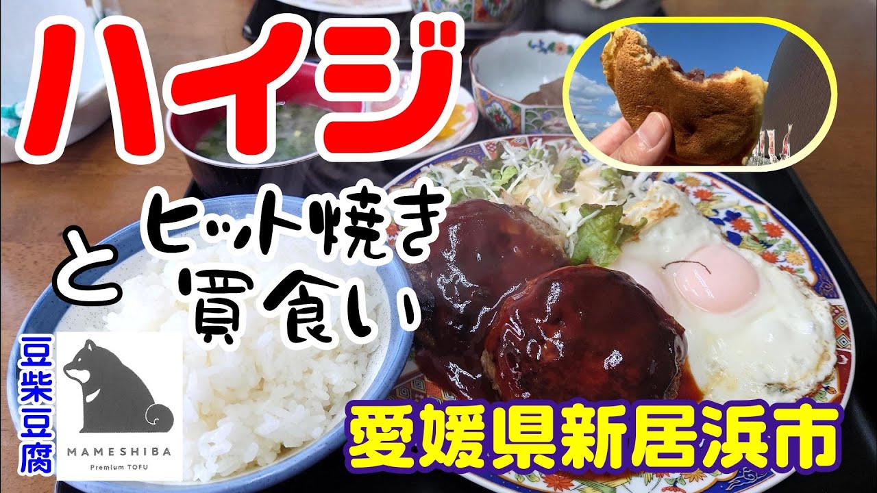 【ハイジ】【ヒット焼 甘味処 けやき屋 川西店】【豆柴豆腐】愛媛県新居浜市　2025年1月（2024年4月）　新居浜市をグルメ満喫しました