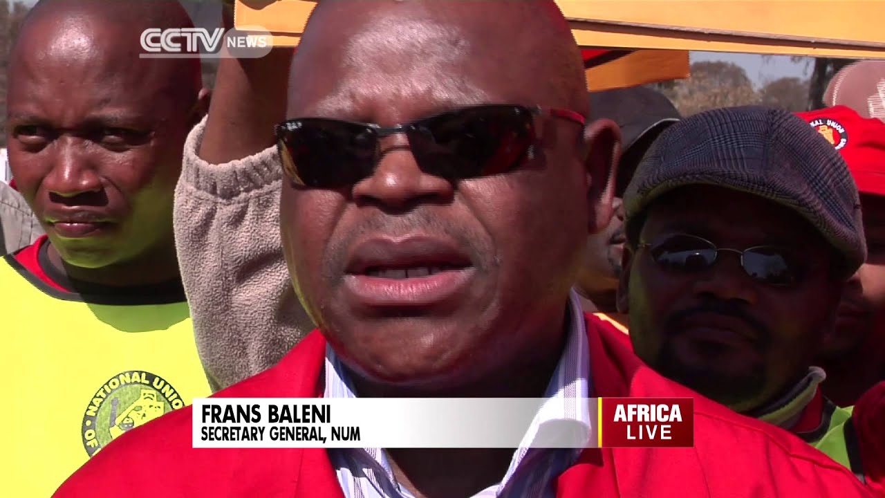 South Africa's Mine Workers Strike