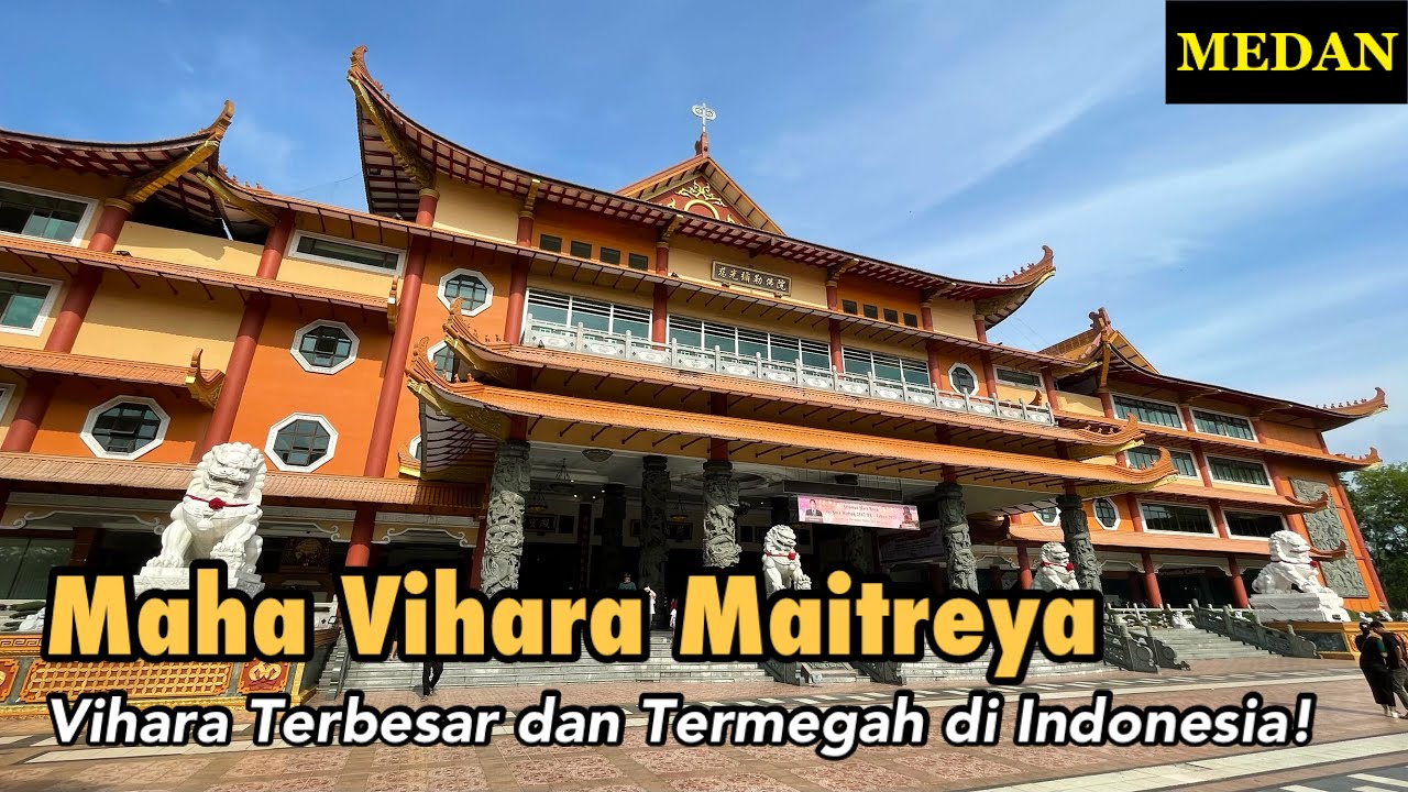 Waisak di MAHA VIHARA MAITREYA Medan