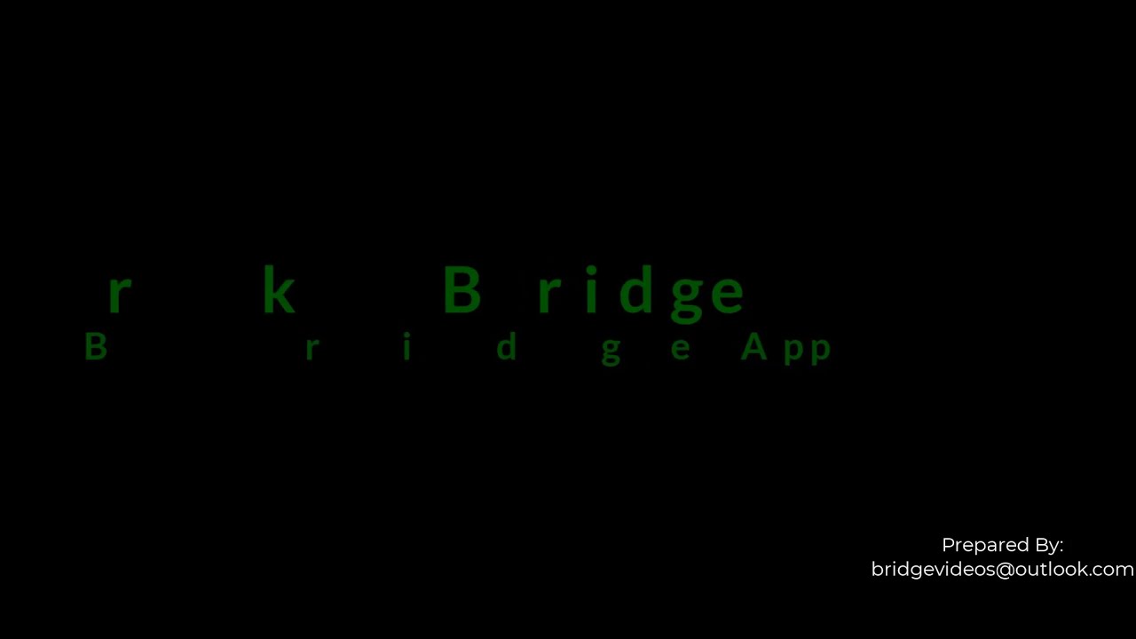 Shark Bridge App Tutorials