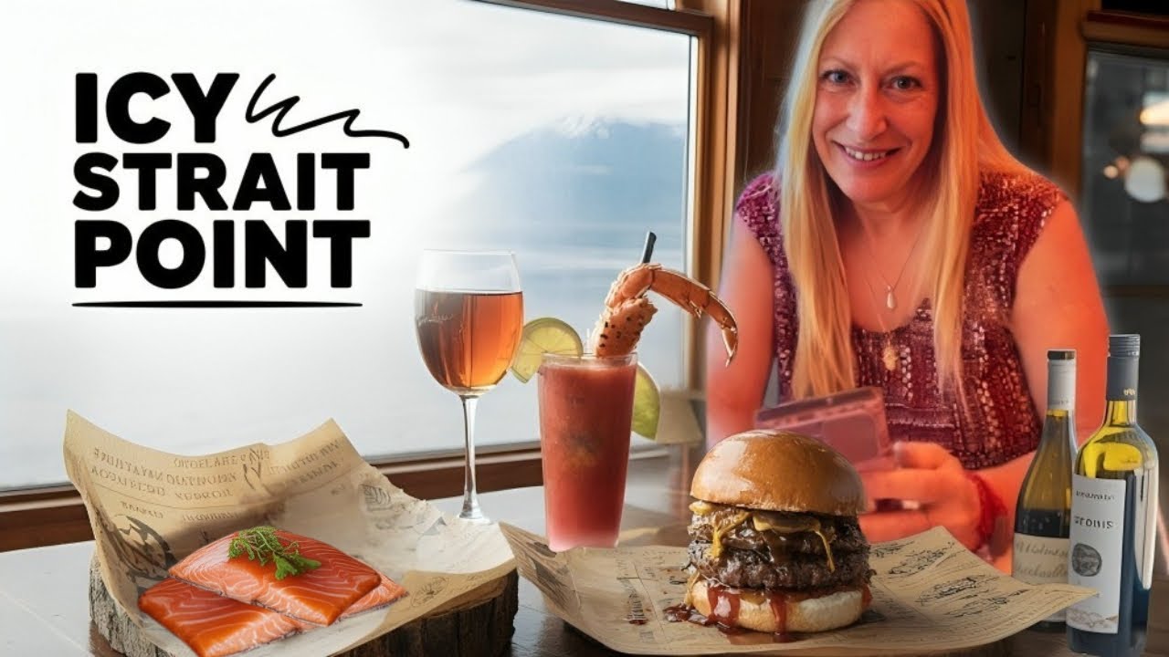 Icy Strait Point Food Tour 2025 | Seafood, Burgers & Culture