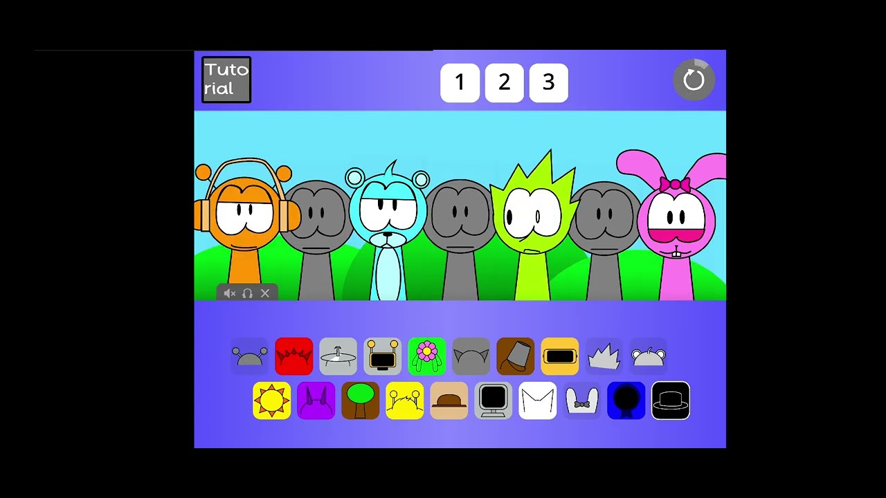 SprunkiIncerdibox weird shock game [ Mix ] idk whats mod it is or somethink