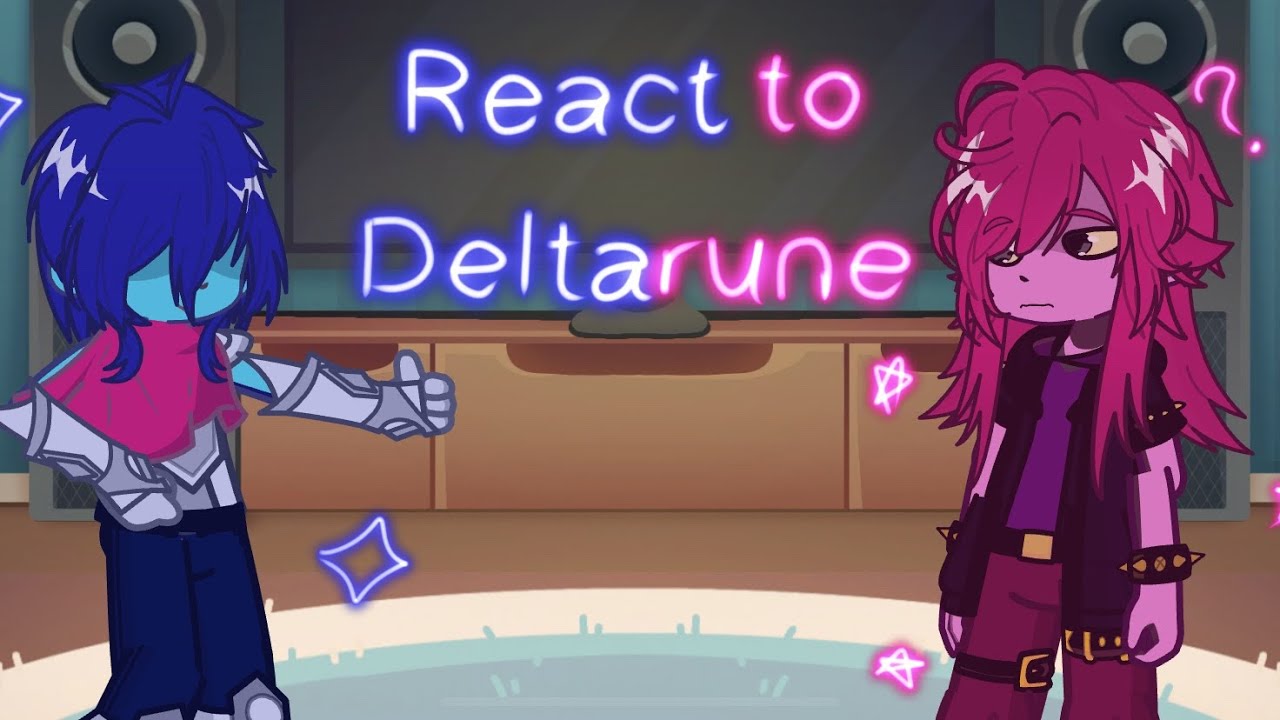 Deltarune reacts // DELTARUNE TOMMOROW!! // 2X Speed || W.I.P || Gacha reacts ||