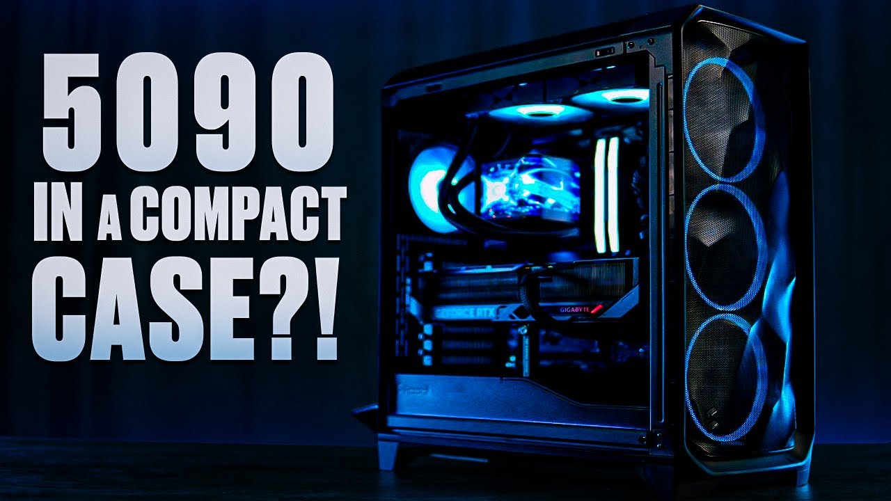 5090 in a Compact Case?! Fractal Meshify 3 Build with Ryzen 9950X3D