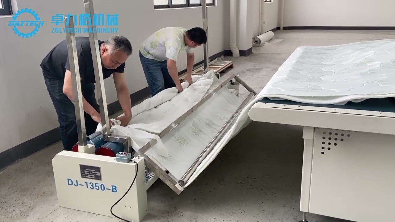 ZOLYTECH WV8 Classic Quilting Machine / Mattress Panels and Borders Production