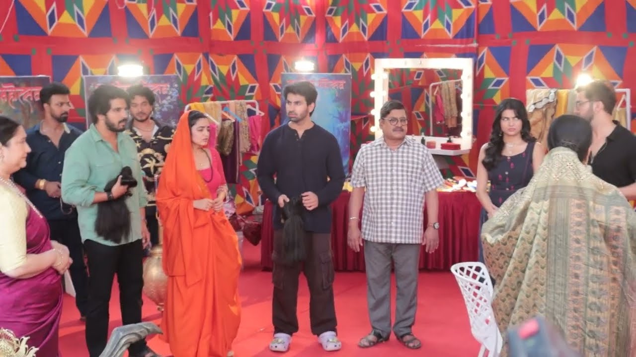 Udne Ki Aasha Serial On Location: Sachin and Sayali get scolded by Renuka for messing up