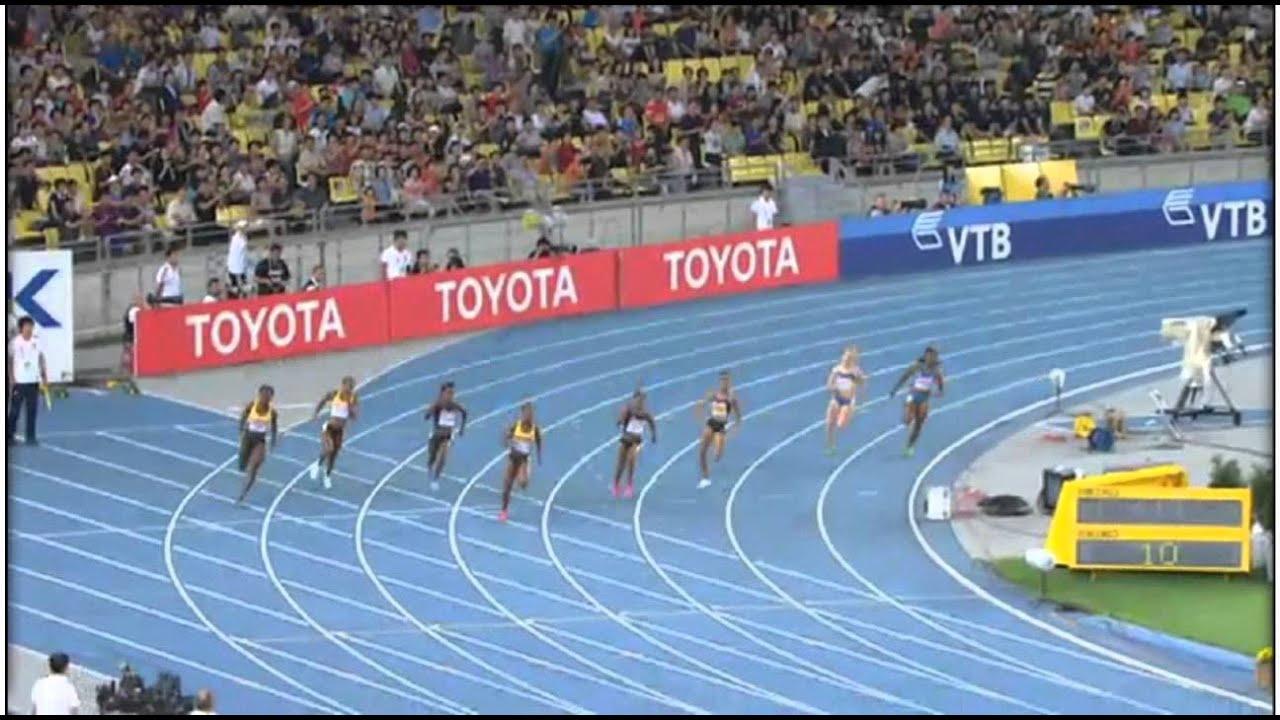 Women's 200m Final - WC Daegu 2011
