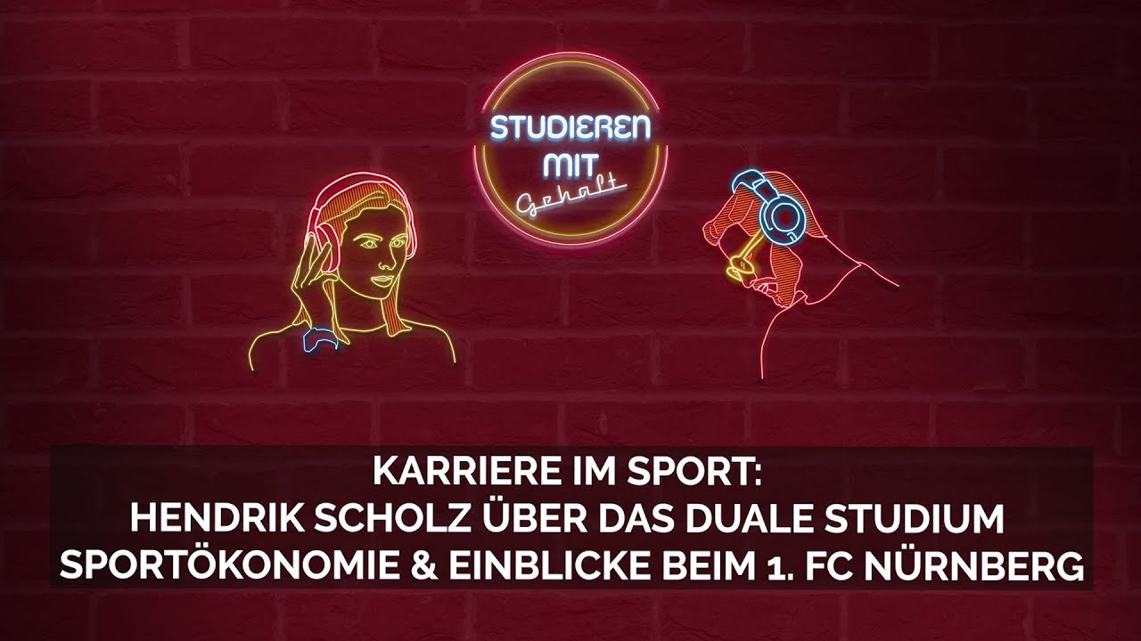 Karriere im Sport: das duale Studium Sportökonomie & Einblicke beim 1. FC Nürnberg