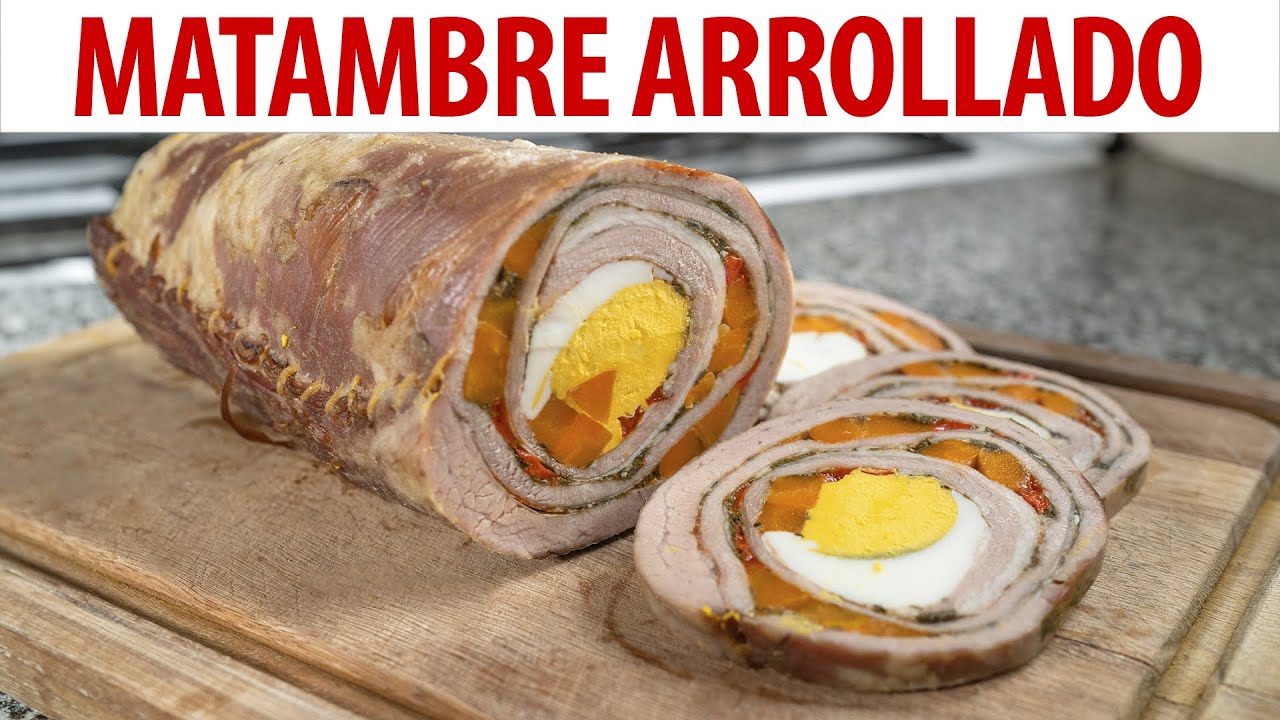 Cómo hacer Matambre Arrollado Hervido - Sin prensa