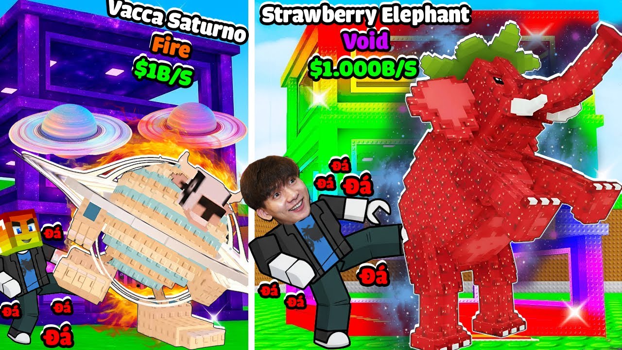 MINI GAME : CUỘC THI ĐÁ ĐÍT BRAINROT ** T GAMING ĐÁ ĐÍT TIẾN HÓA BRAINROT 1 TỶ TIỀN SIÊU HIẾM