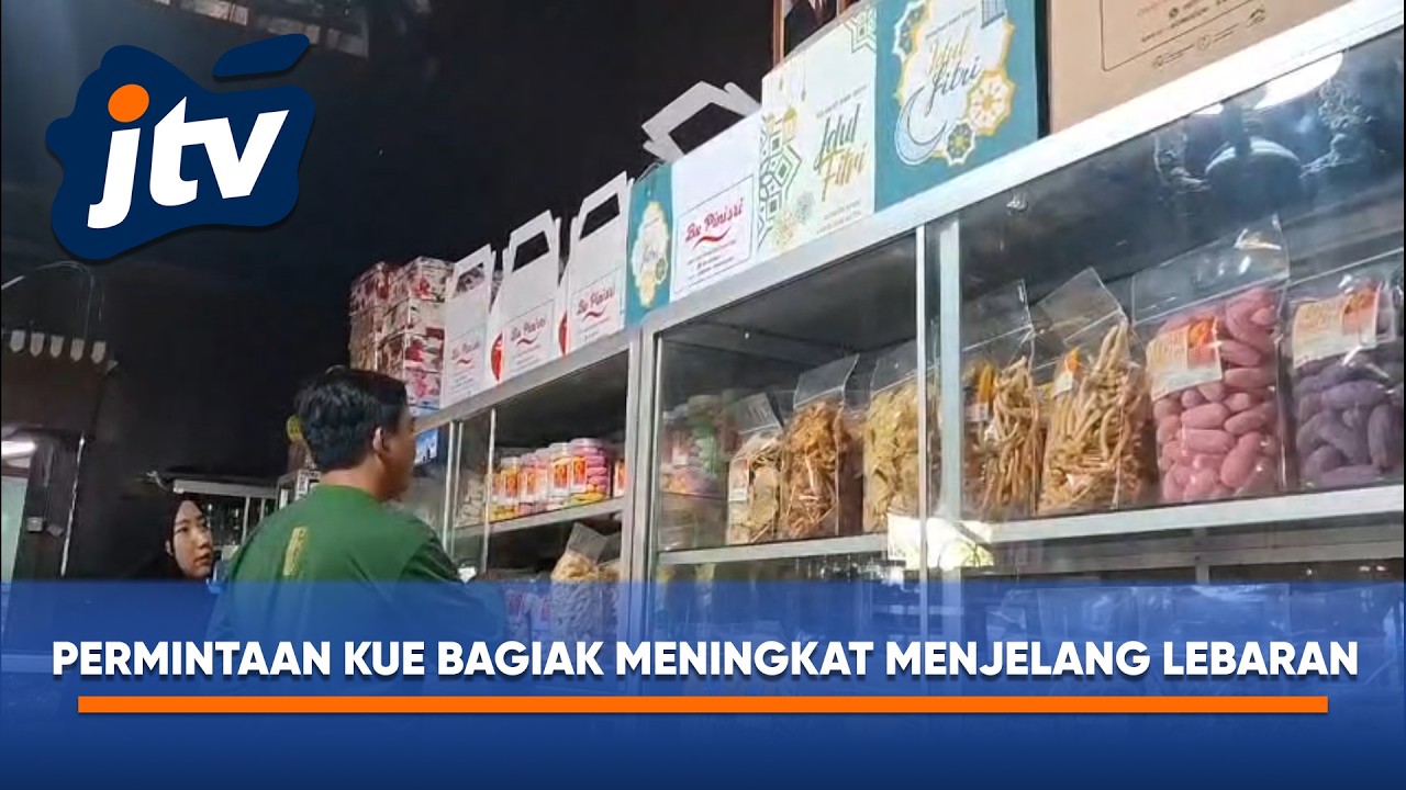JELANG LEBARAN PERMINTAAN KUE BAGIAK MENINGKAT