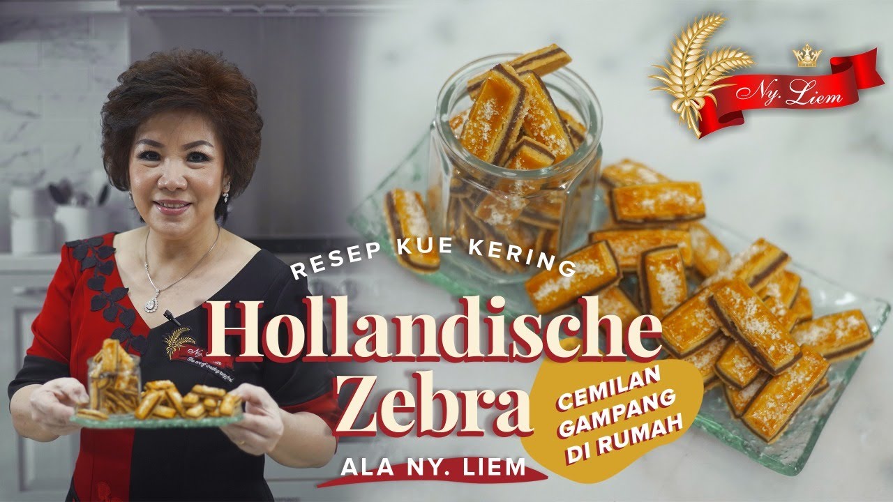 BIKIN KUE KERING LAGI, HOLLANDISCHE ZEBRA! Kue kering lapis ala Ny. Liem