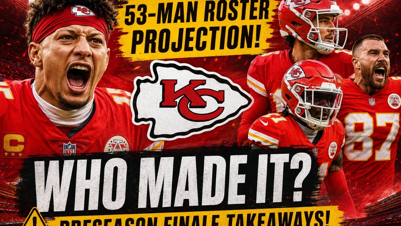 🔥🏈 ПРОГНОЗ СОСТАВА CHIEFS ИЗ 53 ИГРОКОВ! 😱 КТО ПРОШЕЛ ОТБОР ПОСЛЕ ФИНАЛА ПРЕДСЕЗОНКИ? 👀🔴🟡