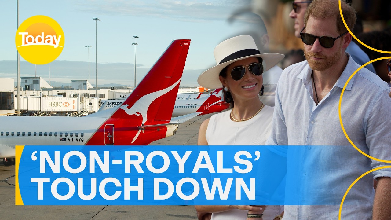 Prince Harry and Meghan Markle arrive for four-day visit Down Under | Today Show Australia