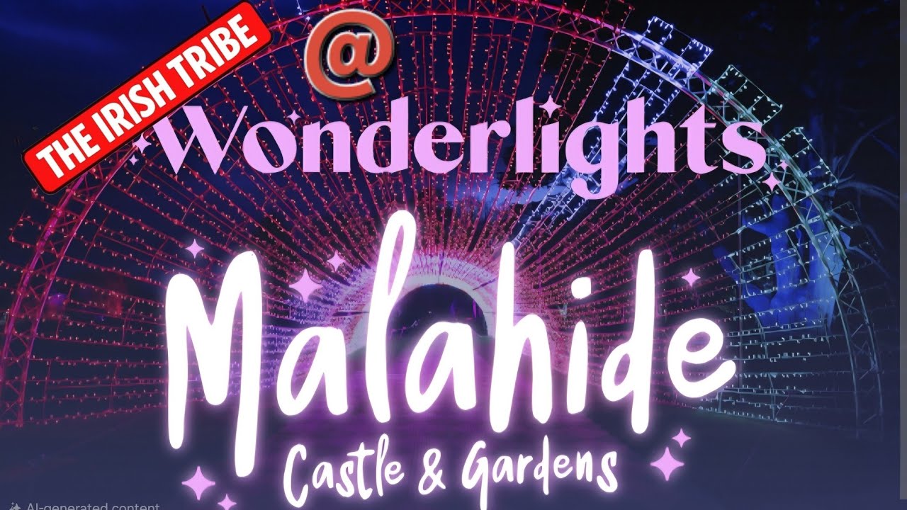Is Wonderlights truely Wonderful? Walk through of Wonderlights @ Malahide Castle Dec 2025 | 