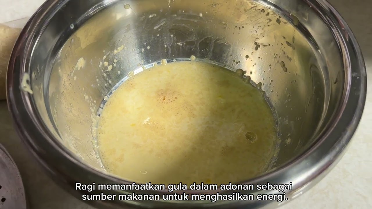 Ujian Praktik Biologi Pembuatan Produk Bioteknologi Tradisional (Donat)