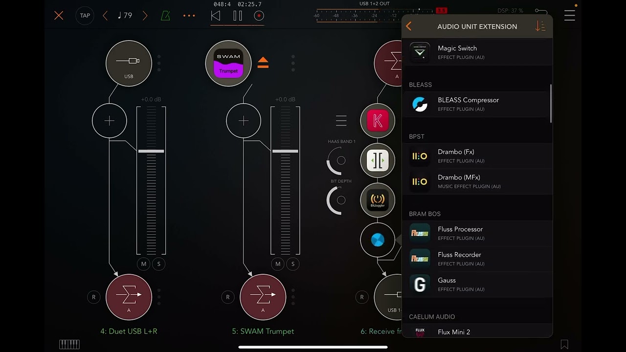 BJammin Session on IPad, SP404 MK2, OP-1 Field and some of my favorite apps. (No talking)