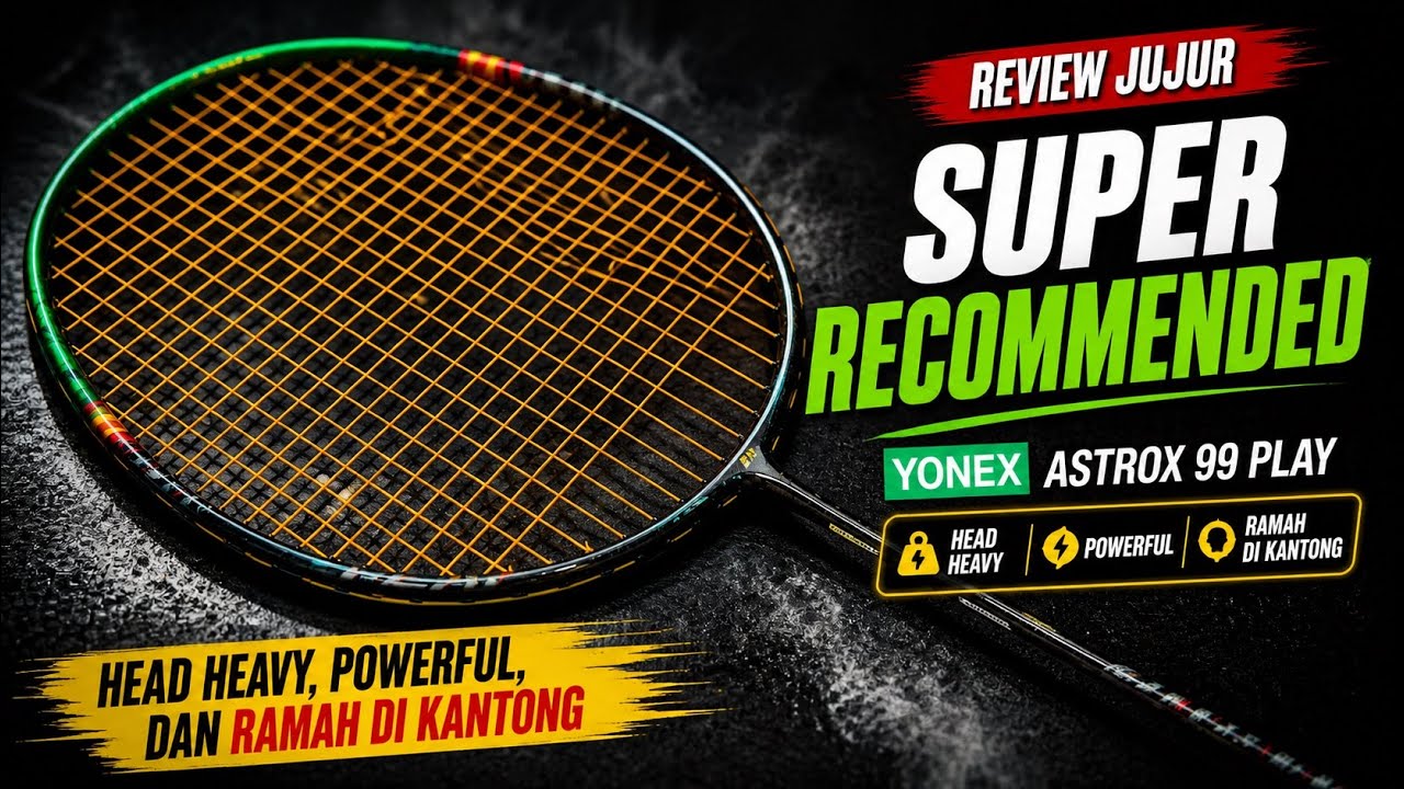 YONEX ASTROX 99 PLAY gen 3 ( REVIEW JUJUR )‼️