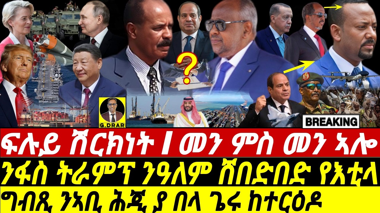 Nov10  ግብጺ ንኣቢ ከተርዕዶ I ቅድድም ንሽርክነት I ጽልዋ ትራምፕ I Eritrea-Egypt-Djibouti | Trump Effect I Geopolitics