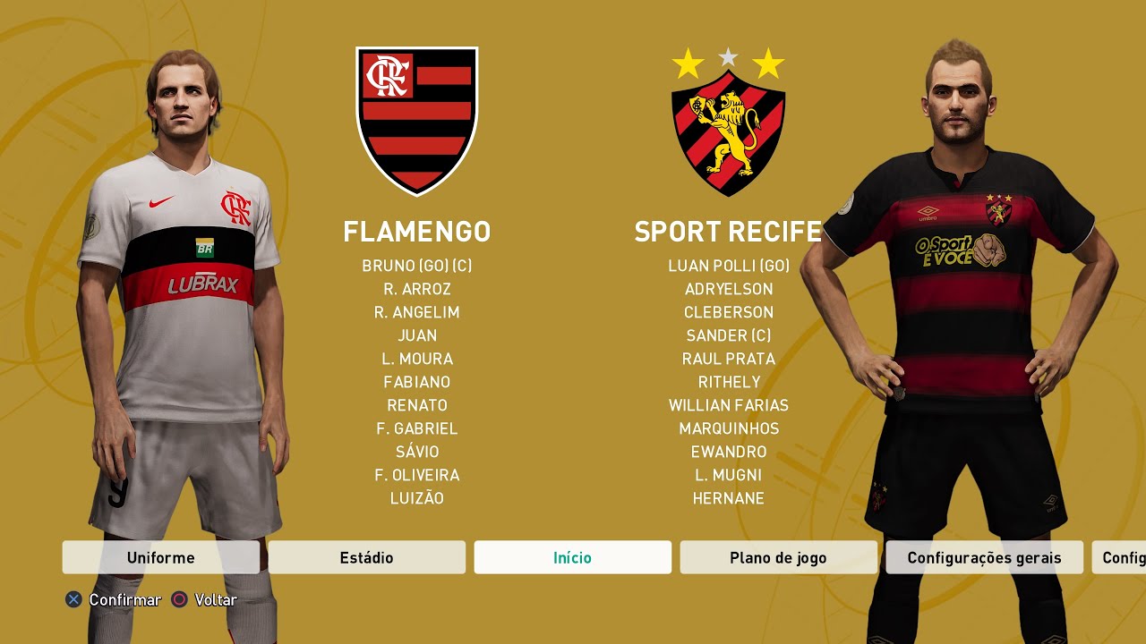 Pro Evolution Soccer 6 Remake Season 2006-2007: FLAMENGO x SPORT RECIFE 