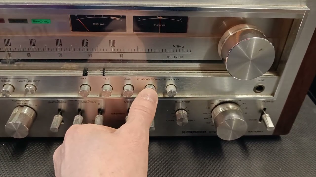 Pioneer sx-1080 many problems part2