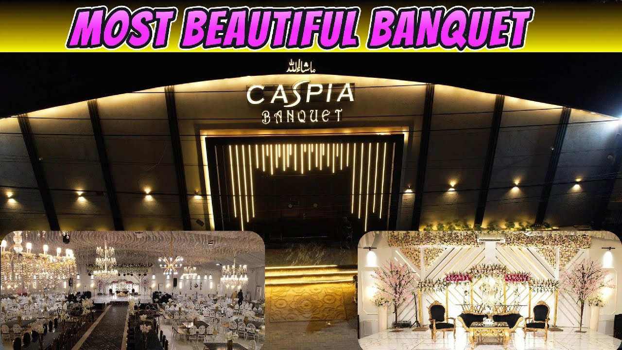 Caspia - The Banquet Hall | North Nazimabad | Sakhi Hasan | Luxury Weddings