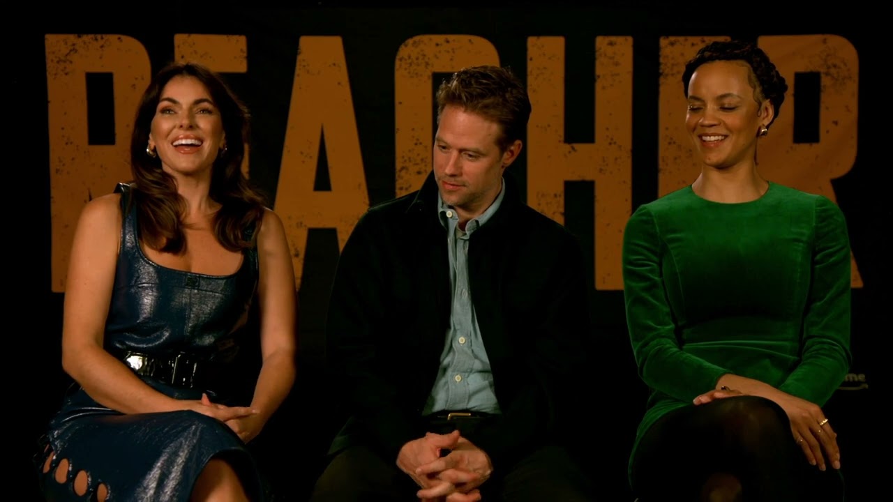 REACHER: Maria Sten, Serinda Swan, and Shaun Sipos Exclusive Interview | ScreenSlam