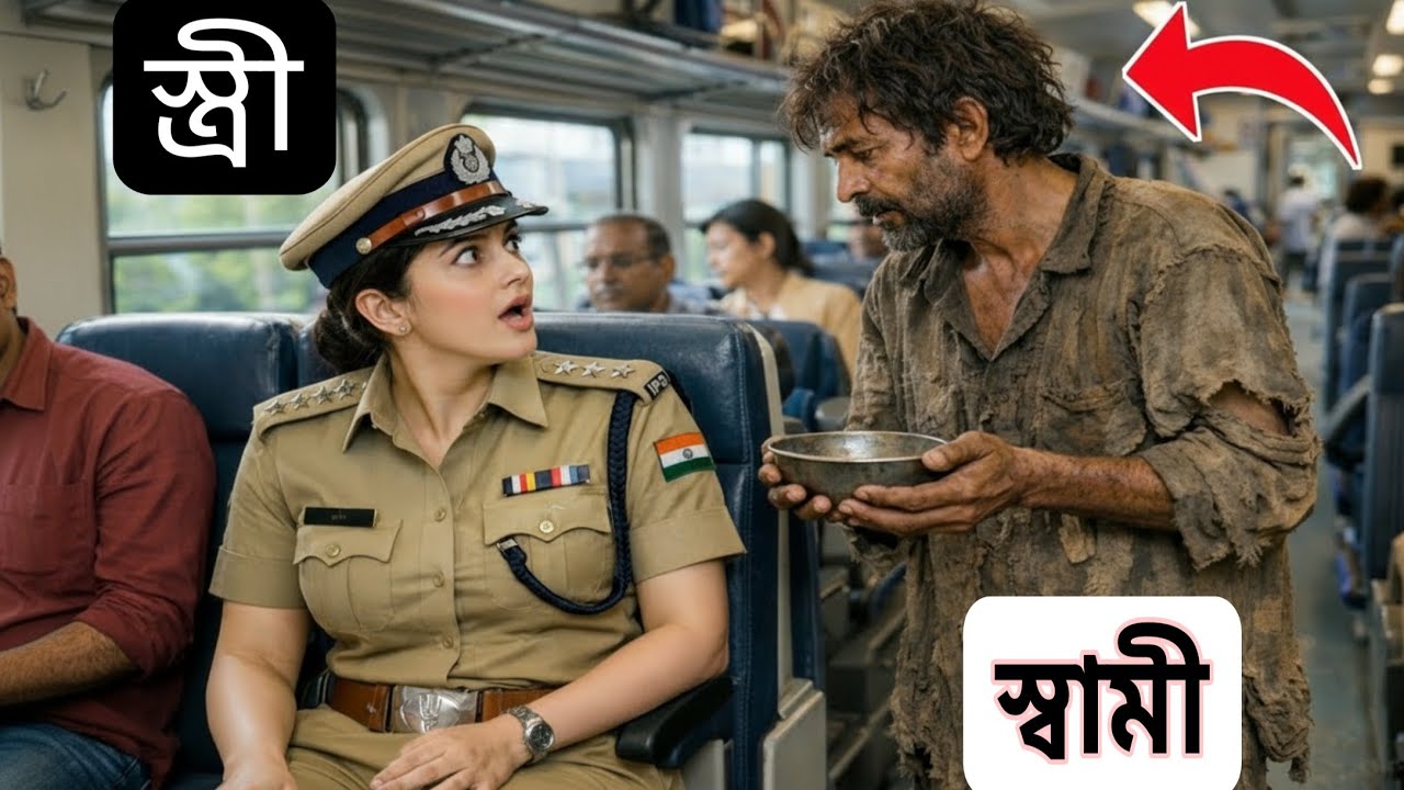 ৩ বছর পর IPS হয়ে ফিরে দেখলেন স্বামী ভিখারি! চোখের জল ধরে রাখা অসম্ভব। emotionalstory