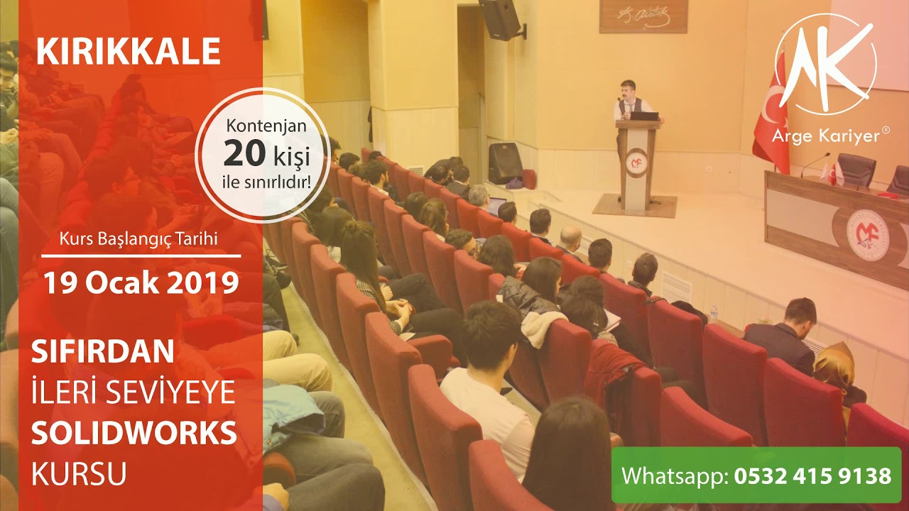 Kırıkkale SolidWorks Kursu - Arge Kariyer