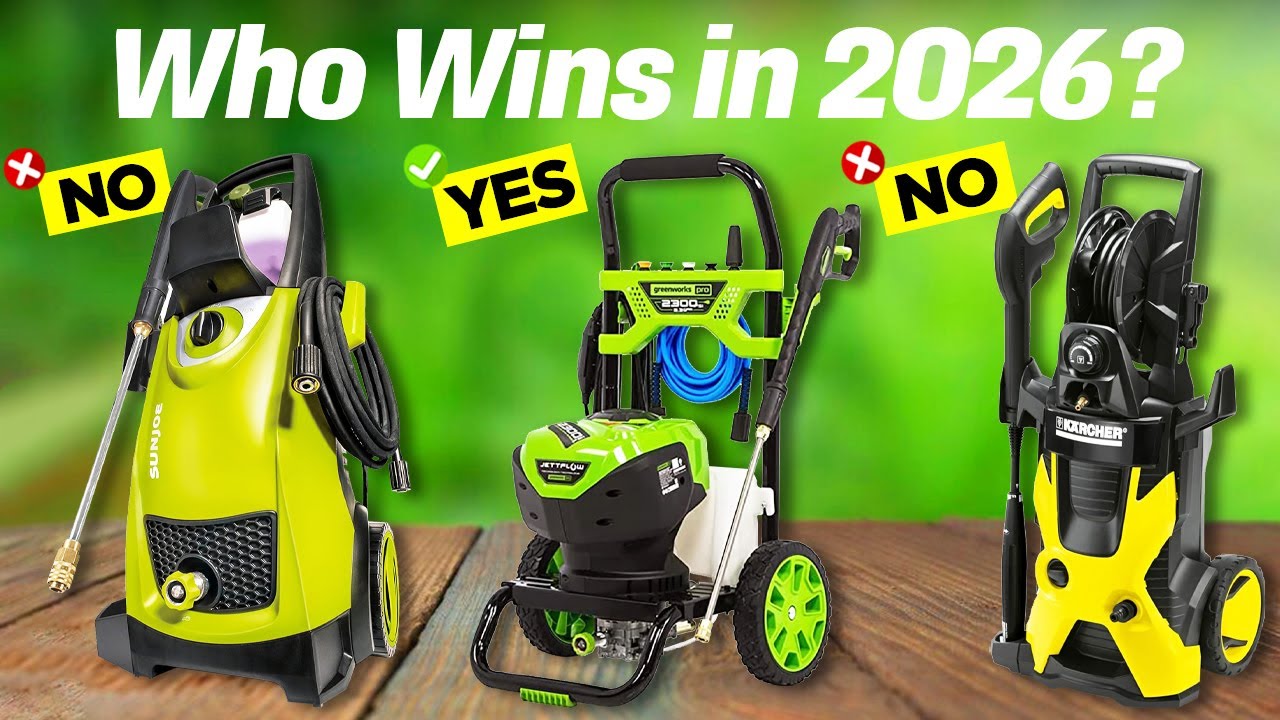 Best Electric Pressure Washer 2026 - The Only 5 You Should Consider Today