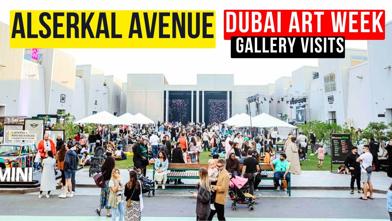 DUBAI ART WEEK! ALSERKAL AVENUE ART WEEK 2025 GALLERY VISITS