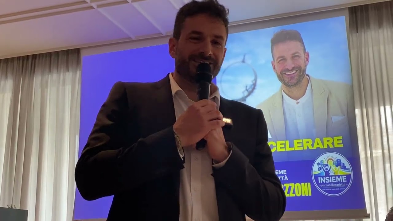 Nicola Mozzoni, 'Insieme per San Benedetto': una Città che parte dalle Persone 7 marzo 2026