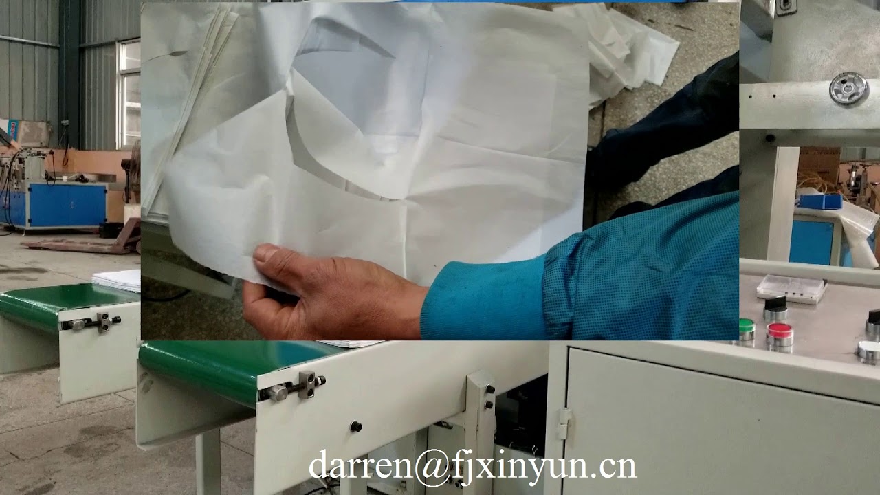 300 sheet per minute Newest design automatic toilet seat cover paper making machine
