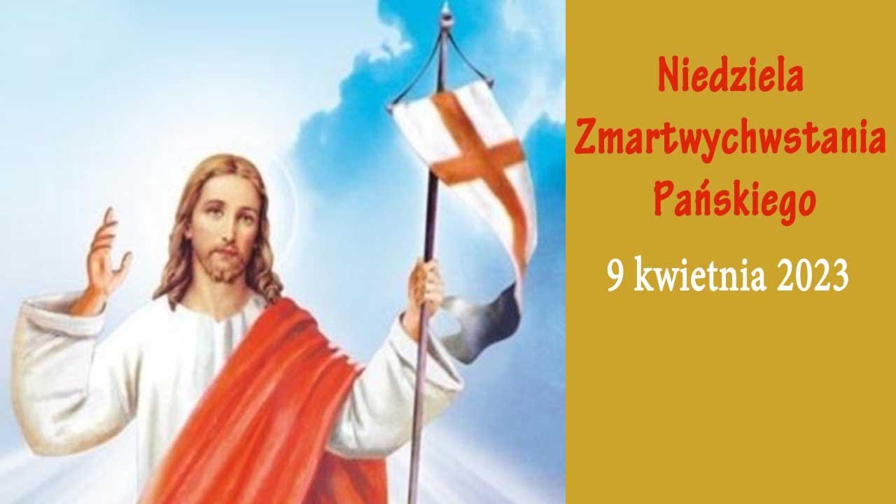 09.04 g.06:00 Niedziela Zmartwychwstania Pańskiego | Msza święta na żywo | NIEPOKALANÓW – bazylika