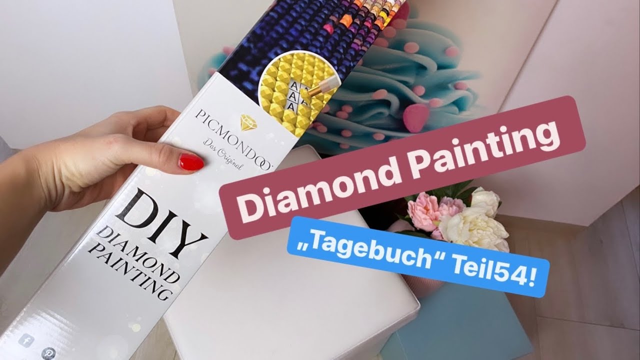 Diamond Painting „Tagebuch“ Teil54. ✅ Großes Q&A!! Warum folgt mir Herr Anwalt auf TikTok!? 🤔