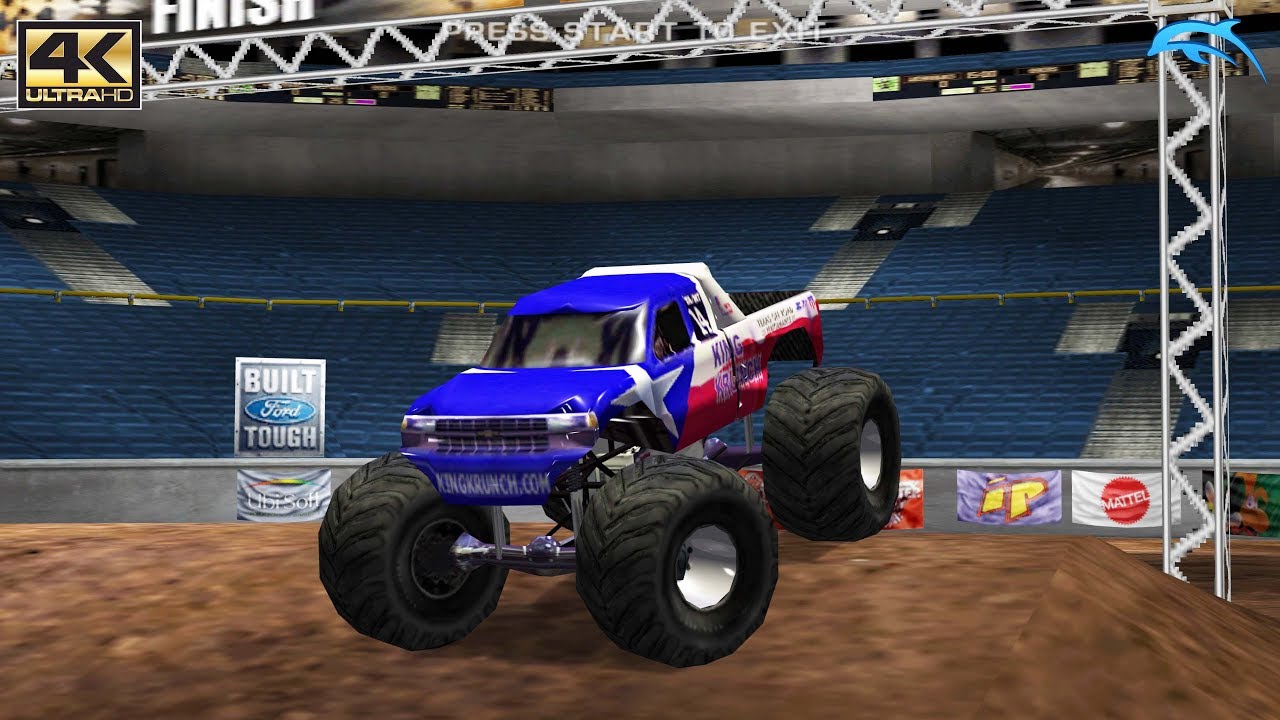 Monster Jam: Maximum Destruction - Gamecube Gameplay 4K 2160p (DOLPHIN)