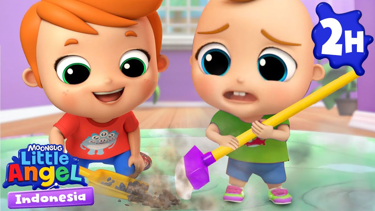 Bereskan Mainan Yuk! | Little Angel Indonesia | Kartun dan Lagu Anak Favorit