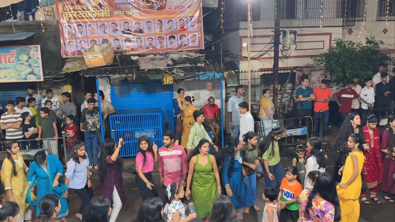 Dombivali Last Day Nonstop Garba | Lucky Musical Group Dombivali | Banjo Premi kavi Video 