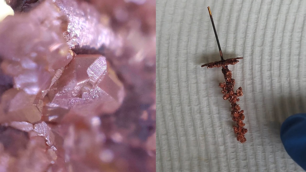 Copper Metal Crystals?
