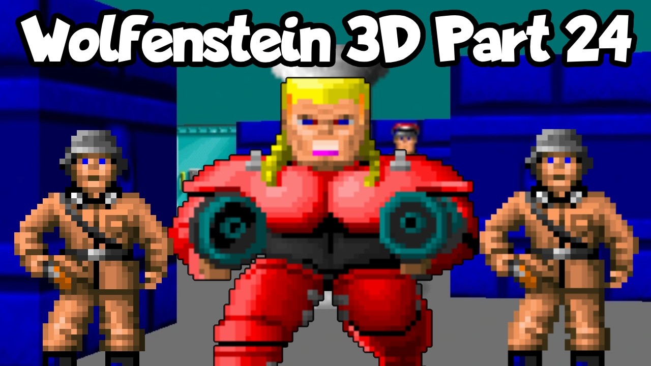 Wolfenstein 3D Part 24 (Gameplay No Commentary) (Episode 6)