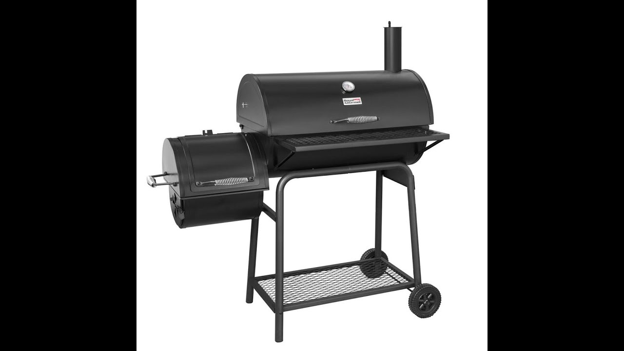 Royal Gourmet Smoker Unboxing And Assembling