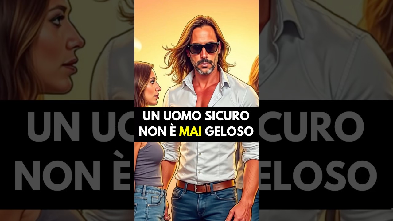 Un uomo sicuro non &egrave; mai geloso