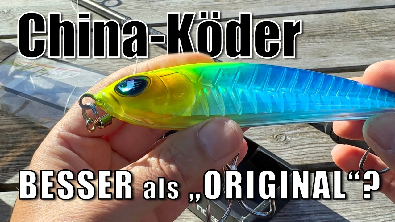 China-Angel-K&ouml;der im Test 🎣 Noeby Stickbaits & Popper &ndash; Geheimtipp oder Fehlkauf?