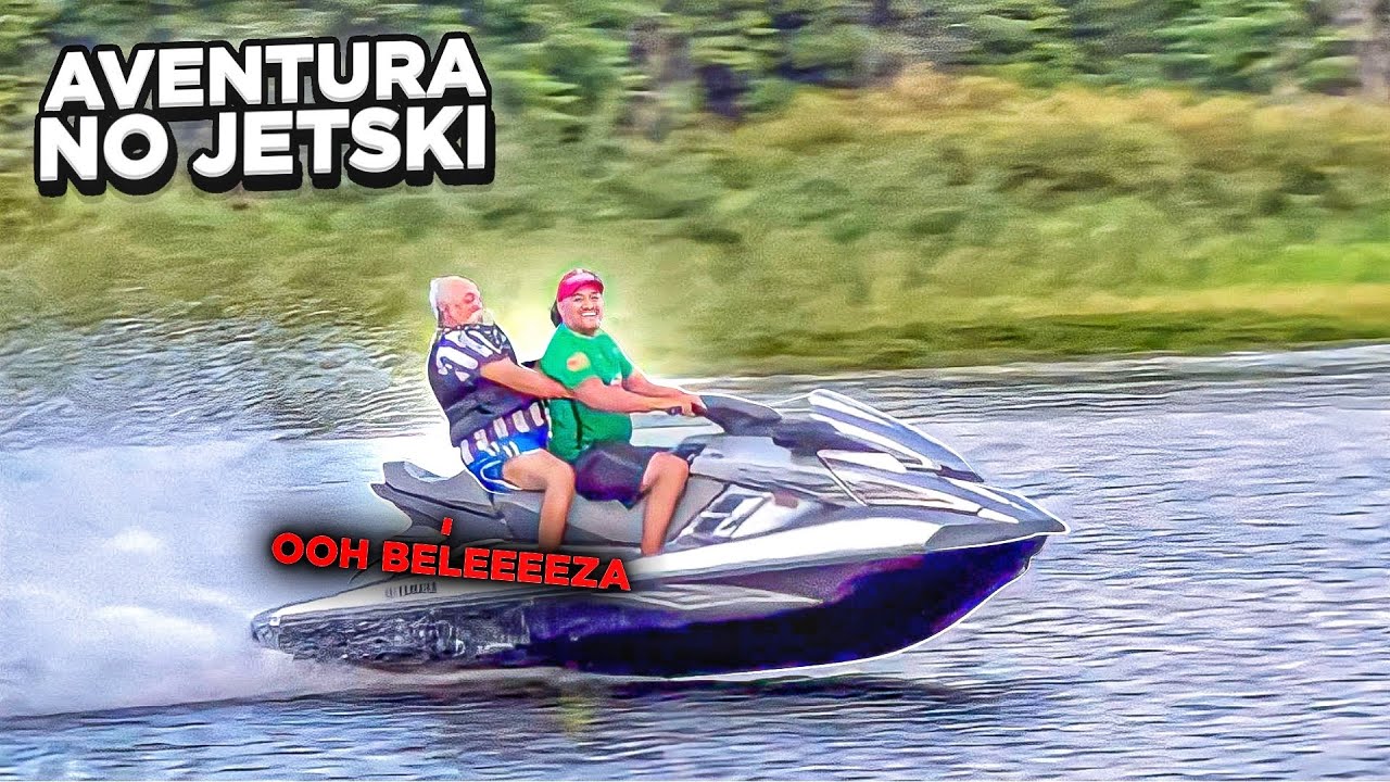 LUIZ DO SOM NO JETSKI DE CHARLLES PASSEIO COM AVENTURA | LUIZ DO SOM