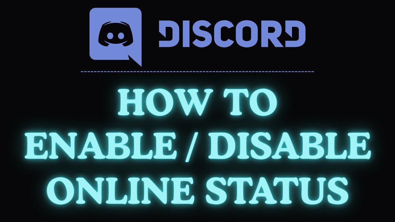 How to Enable or Disable your Online Status on the Discord App | Step-by-Step PC Tutorial