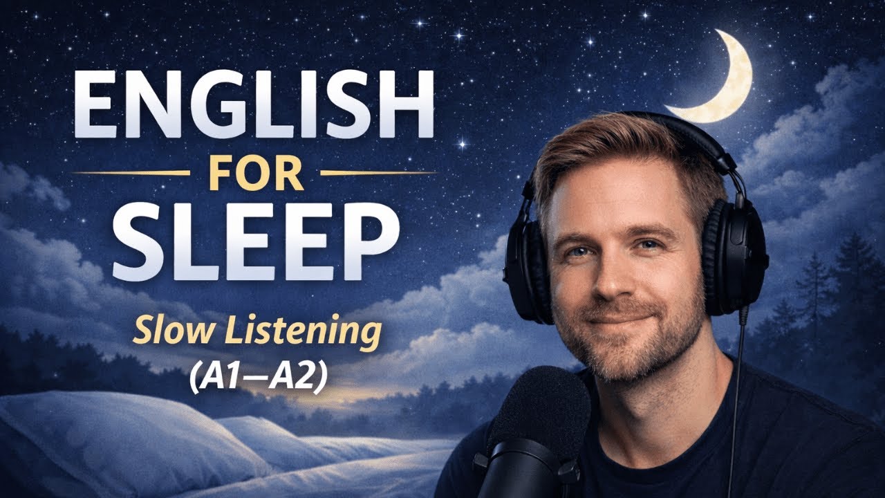 Slow English Podcast for Beginners (A1–A2) | Daily Life Listening | English Unlocked