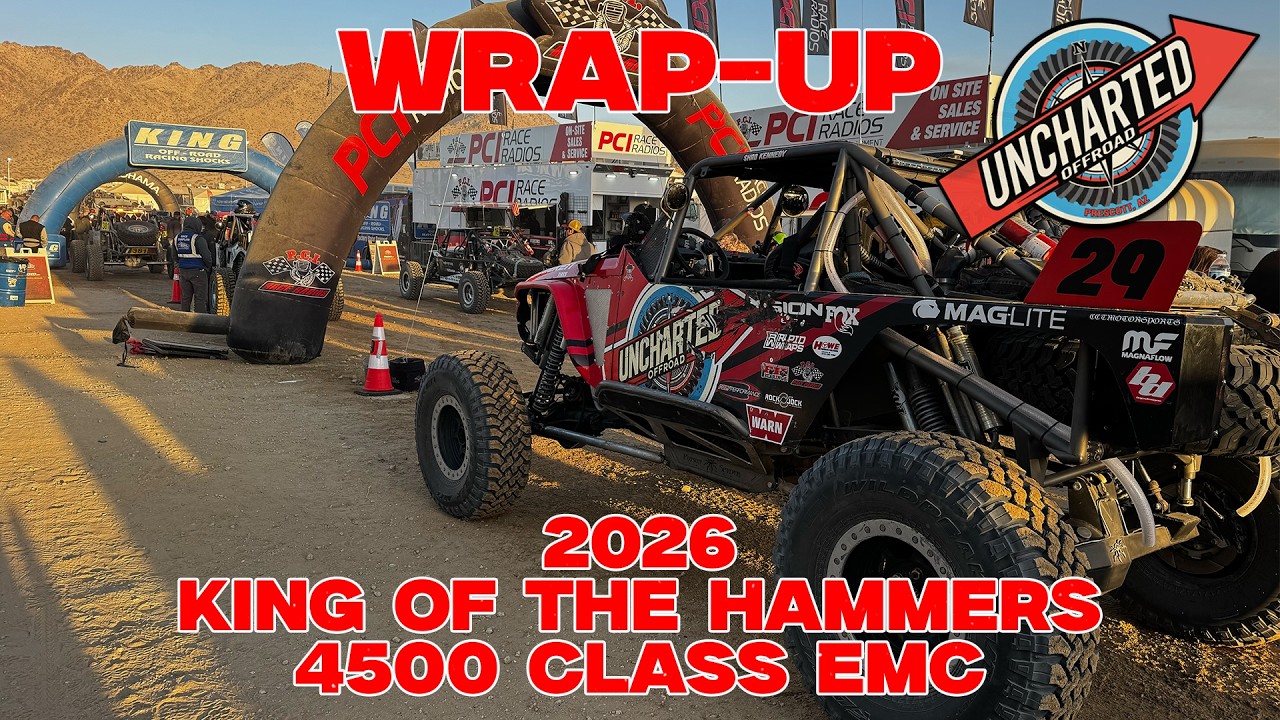 Подведение итогов турнира King of the Hammers 2026 | Класс 4500 EMC с участием Шэда Кеннеди