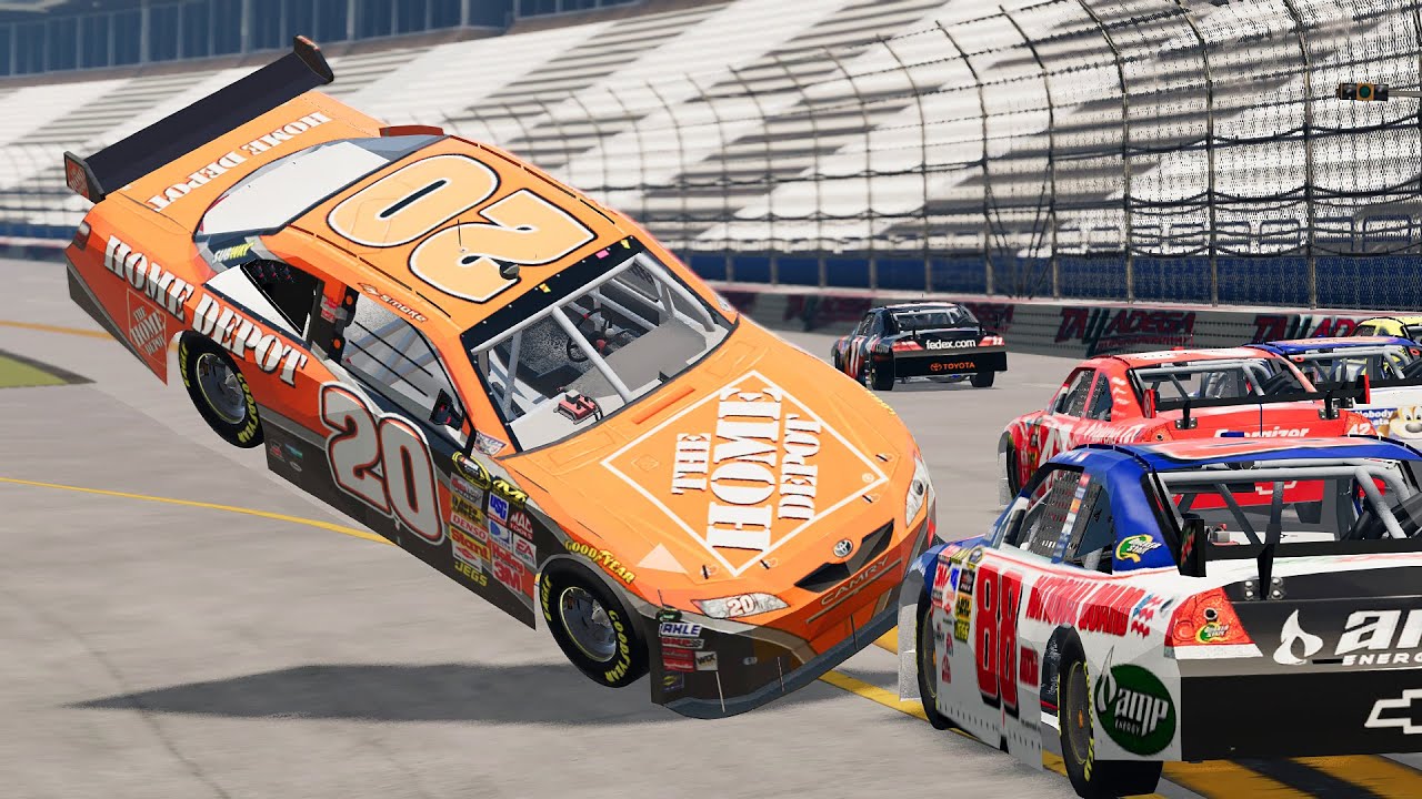 NASCAR Racing Crashes #83 | BeamNG Drive