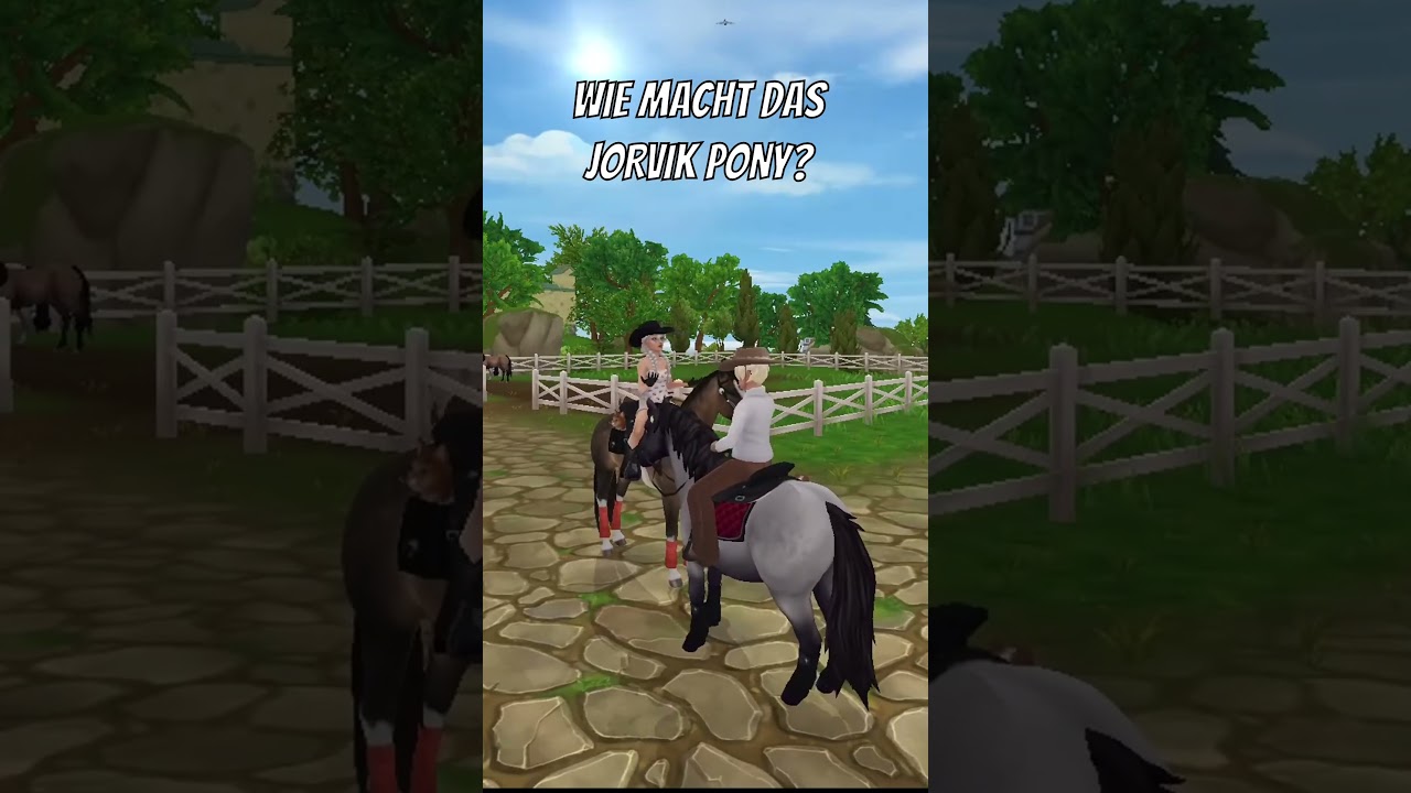 WIE MACHT DAS PONY? 